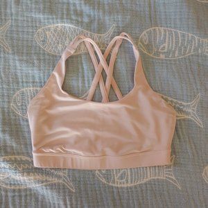 lululemon Pink Energy Sports Bra